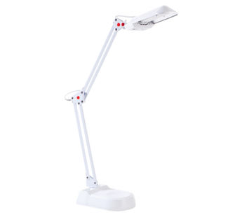 Светильник настольный Camelion KD-017A 11W 230V 2G7 на основании +лампа белый (1/6)#2115770