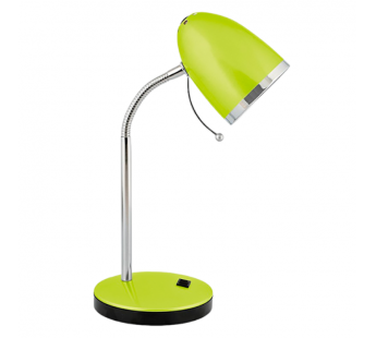 Светильник настольный Camelion KD-308 40W 230V E27 на основании 1.7м зеленый (1/12)#2115729