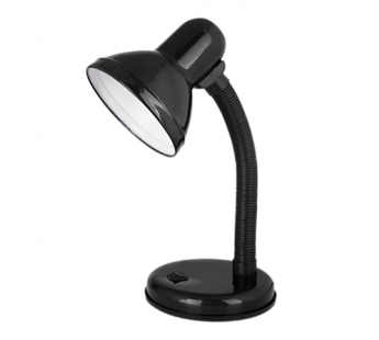 Светильник настольный Ultraflash UF-301P 60W 230V E27 на основании черный (1/32)#2115622