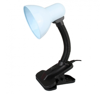Светильник настольный Ultraflash UF-320P 60W 230V E27 прищепка белый (1/36)#2115625
