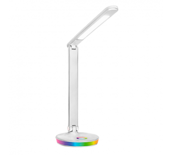 Светильник настольный Ultraflash UF-822 7W 230V на основании 3 цв. RGB белый#2115773
