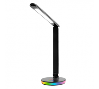 Светильник настольный Ultraflash UF-822 7W 230V на основании 3 цв. RGB черный#2115772