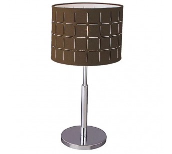 Светильник настольный Escada 5019/1L E14*60W Chrome/Coffee (270х270х320) /1#2115796