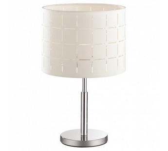 Светильник настольный Escada 5052/1L E14*60W Chrome/White (270х270х320) /1#2115715