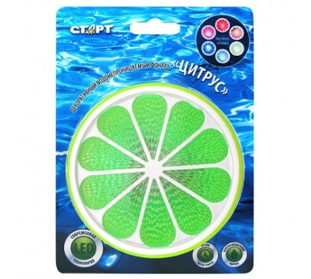 Светильник настольный светодиодный Старт цитрус зеленый, питание 3АА#2115684