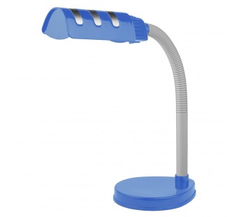 Светильник настольный Эра NE-302 лампа E27 на 15W питание 220V синий#2115629