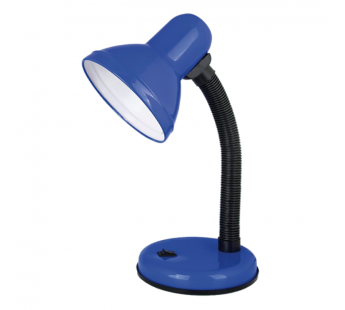 Светильник настольный Ultraflash UF-301 60W 230V E27 на основании синий (1/20)#2115656