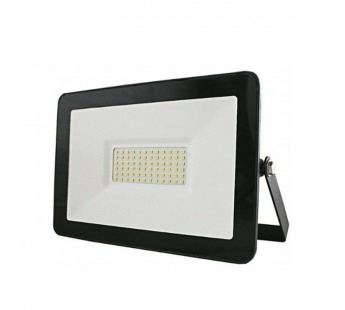 Прожектор светодиодный Космос Super-Slim 70W 230V IP65 6500К холодный черный (1/20)#2118503