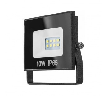 Прожектор светодиодный Онлайт 10W 230V IP65 4000К нейтральный черный (1/80)#2118518