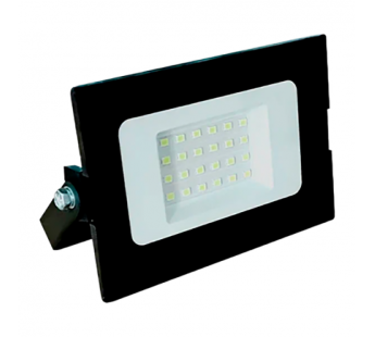 Прожектор светодиодный Прогресс Eco 30W 230V 6500К холодный черный (1/80)#2118483