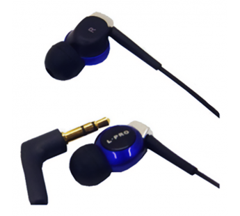 Наушники L-PRO AP 025 MP вкладыши канальные цвет blue169  10\120 (шт.)#2116972