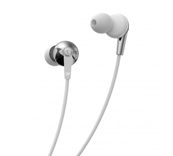 Наушники внутриканальные GFPower M11 с микр. белый#2122122