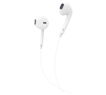 Наушники вставные GFPower M15 с микр. белый (1/200/800)#2122080