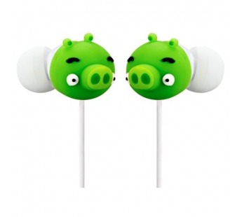 Наушники L-PRO KBJ518А-1  вкладыши канальные ANGRY BIRDS PIG #1720#2115360