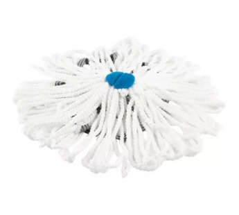 Насадка для швабры Рыжий кот "ТВИСТ лайт" микрофибра 50.5х15.3х5.7см белый (1/10/100)#2115130