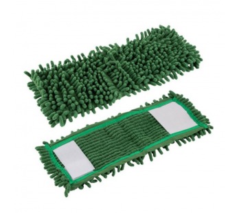 Насадка для швабры Рыжий кот MopM4-Н SP «Лапша» микрофибра 36х12см на липучке,с карманами (1/5/100)#2115140