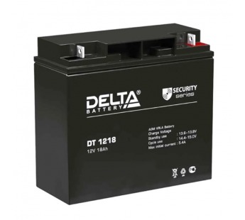 Аккумулятор свинцово-кислотный Delta DT 1218 12V 18Ah (1/2)#2118253