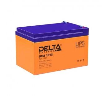Аккумулятор свинцово-кислотный Delta DTM 1212 12V 12Ah (1/4)#2118249