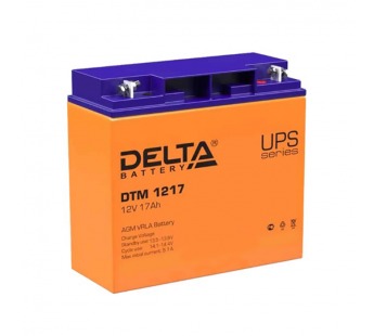 Аккумулятор свинцово-кислотный Delta DTM 1217 12V 17Ah (1/2)#2118248