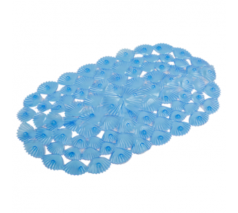 Коврик для ванной Рыжий кот Ракушки 66х37см (1/10/60)#2115526