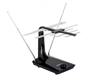 ТВ-Антенна комнатная Вектор AR-035 активная с питанием с усилителем DVB-T/T2 (1/20)#2117140