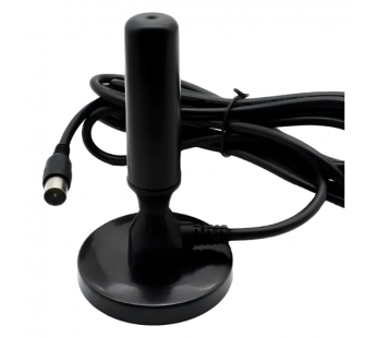 ТВ-Антенна комнатная Вектор AR-105 активная с питанием с усилителем DVB-T/T2 (1/40)#2117162