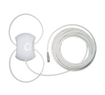 ТВ-Антенна комнатная Уралочка TWIX активная с питанием DVB-T/T2 3.0м 5V (1/40)#2117195