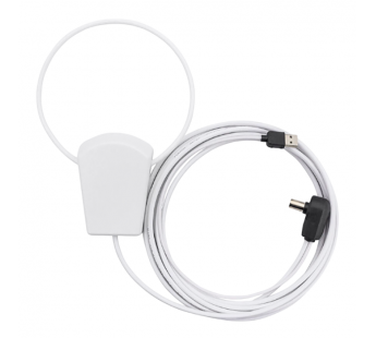 ТВ-Антенна комнатная Уралочка активная с питанием DVB-T/T2 3.0м 5V USB (m) (1/50)#2117200