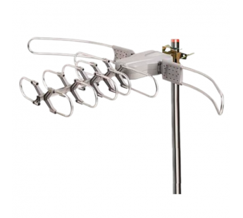 ТВ-Антенна наружная Вектор AR-804 активная с питанием с усилителем DVB-T2 (1/10)#2117116