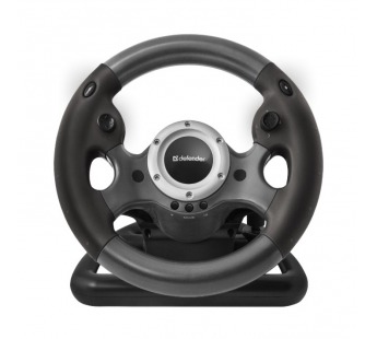 Игровой руль Defender Challenge TURBO +педали USB (64350)#2116517