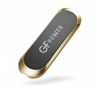 Держатель автомобильный GFPower CH-03 клеевая основа магнит золотой (1/400)#2122132