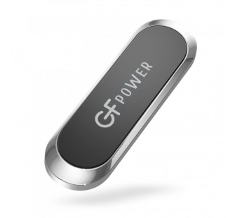 Держатель автомобильный GFPower CH-03 клеевая основа магнит серебряный (1/400)#2122131