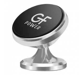 Держатель автомобильный GFPower CH-06 клеевая основа поворотный магнит серебряный (1/200)#2115933