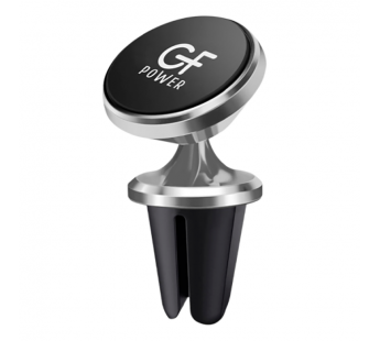 Держатель автомобильный GFPower CH-07 в воздуховод поворотный магнит серебряный (1/200)#2115910