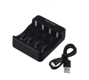 З/У для аккумуляторов GoPower iClever1600 Ni-MH/Ni-Cd 4 слота (1/40/80)#2133351