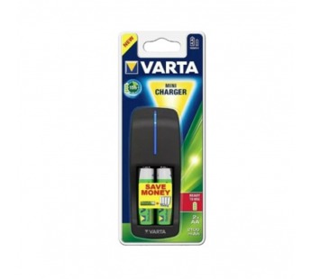 З/У для аккумуляторов Varta AA/AAA 2 слота+USB +2AA 2100mAh/2AAA 800mAh#2133349