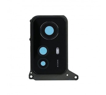 Стекло камеры для Xiaomi Redmi Note 12S (23030RAC7Y) в сборе с рамкой Черный#2139415