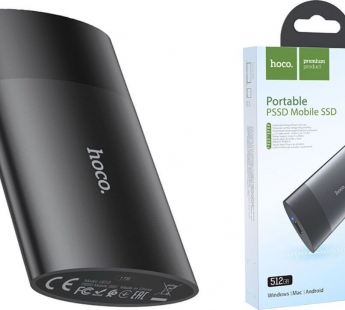 Внешний диск SSD HOCO UD12 128GB (черный)#2115879