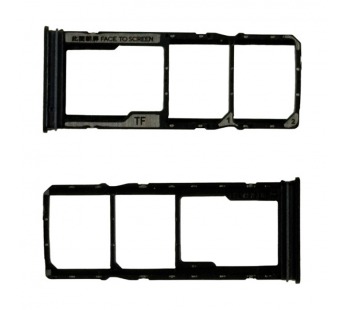 Держатель SIM для Xiaomi Redmi 15C 4G/Poco C85 (25078RA3EY/25078PC3EG) Черный#2120591