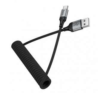 Кабель USB - Type-C Hoco X121 черный 1м#2116369