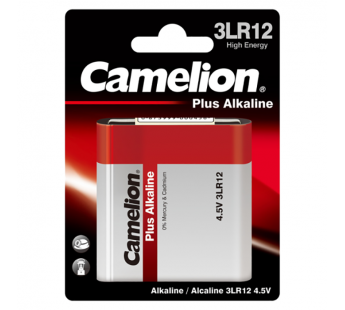 Батарейка Camelion Plus 3LR12 BL1 Alkaline 4.5V (1/6/144)#2116212
