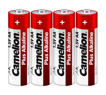 Батарейка Camelion Plus LR6 AA Shrink 4 Alkaline 1.5V (4/60/720)#2116204