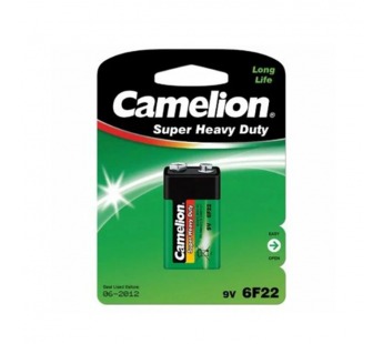 Батарейка Camelion Super Крона 6F22 BL1 Heavy Duty 9V (1/12/240)#2116197