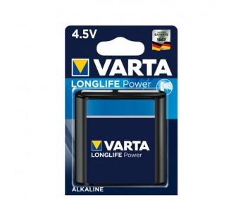 Батарейка Varta LONGLIFE POWER (HIGH ENERGY) 3LR12 BL1 Alkaline 4.5V (4912) (1/10/100)#2116161