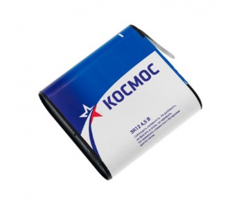 Батарейка Космос 3R12 Shrink 1 Zinc Carbon 4.5V (1/12/144)#2116165
