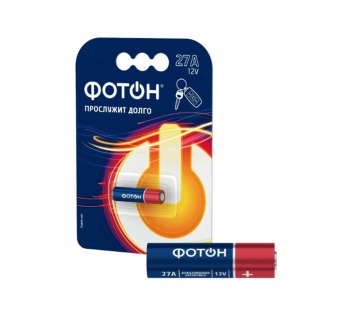 Батарейка Фотон LR27/A27/MN27 BL1 Alkaline 12V (1/30)#2116094