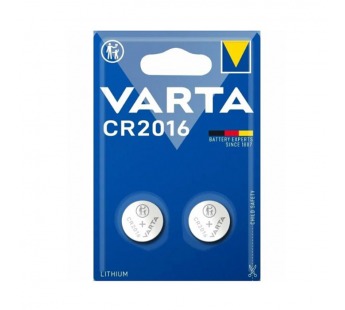 Батарейка Varta ELECTRONICS CR2016 BL2 Lithium 3V (6016) (2/20/200)#2116068