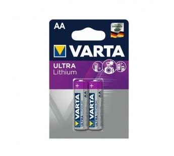 Батарейка Varta ULTRA FR6 AA BL2 Lithium 1.5V (6106) (2/20/200)#2116067