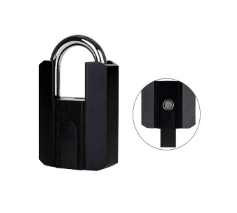 Smart замок GS 141 с отпечатком пальца (навесной) Черный#2131958