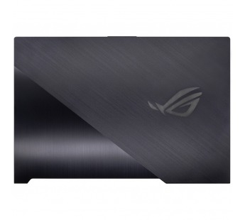 Крышка матрицы для ноутбука Asus ROG Strix G15 G512LV черная глянцевая (металл)#2116393